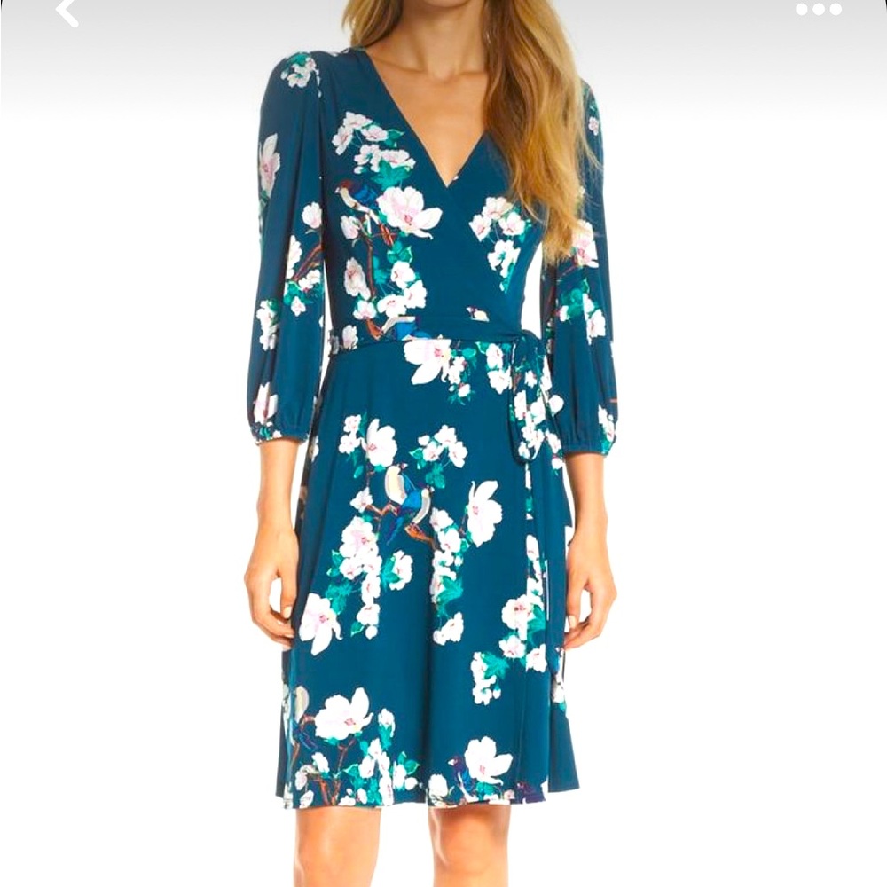 Eliza J wrap dress